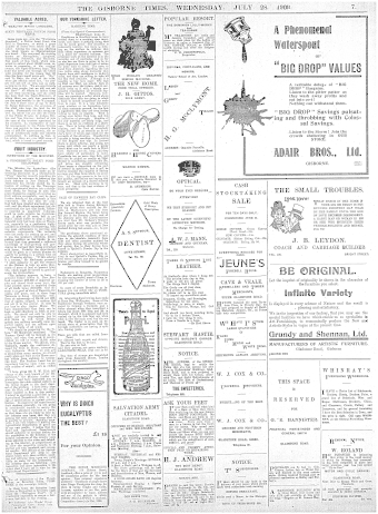 Issue page