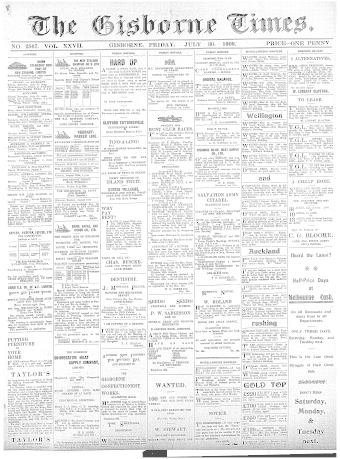 Issue page