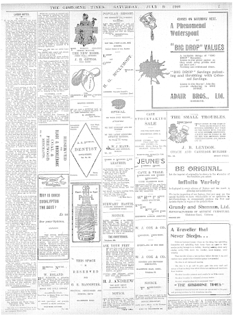 Issue page