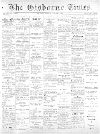 Issue page