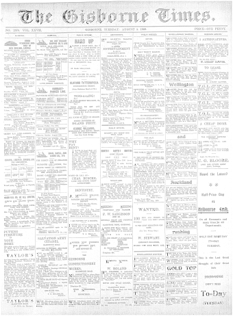 Issue page