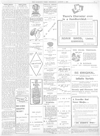 Issue page