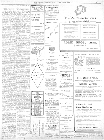 Issue page