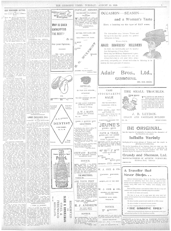 Issue page