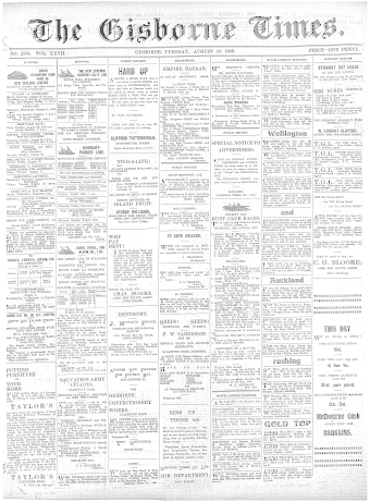 Issue page