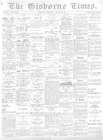Issue page