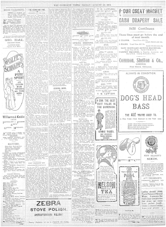 Issue page