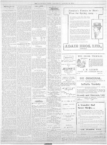 Issue page