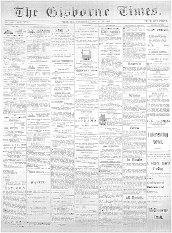 Issue page