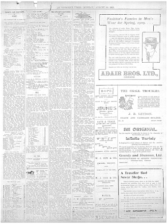 Issue page