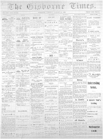 Issue page