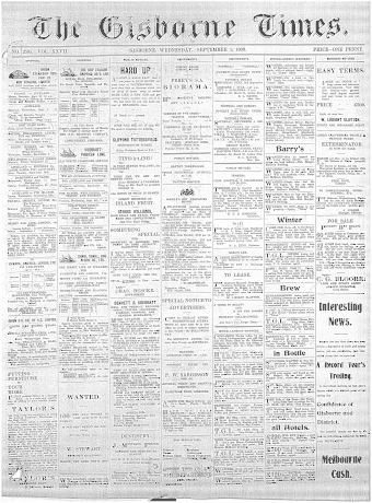 Issue page