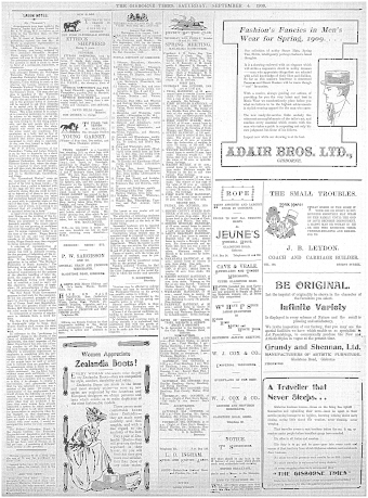 Issue page