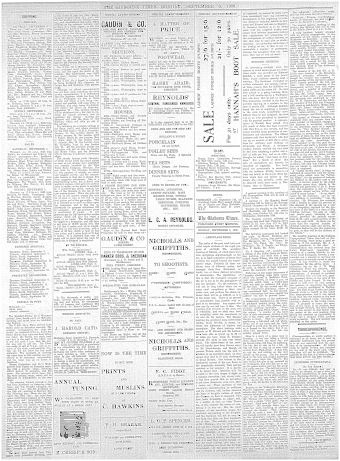 Issue page