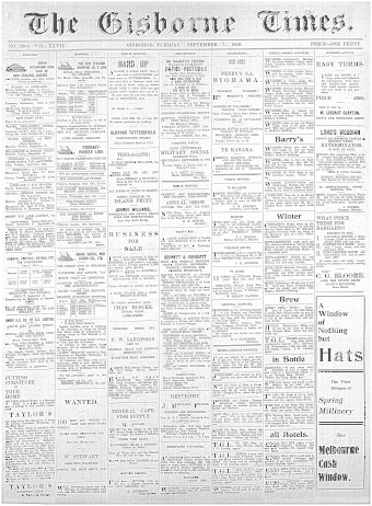 Issue page
