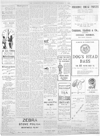Issue page