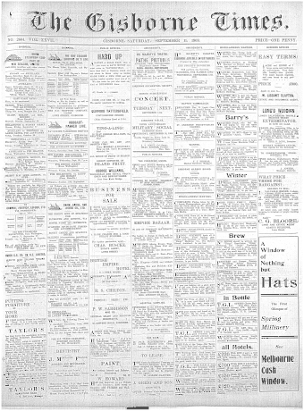 Issue page