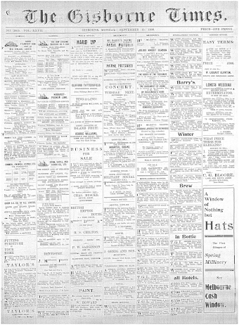 Issue page