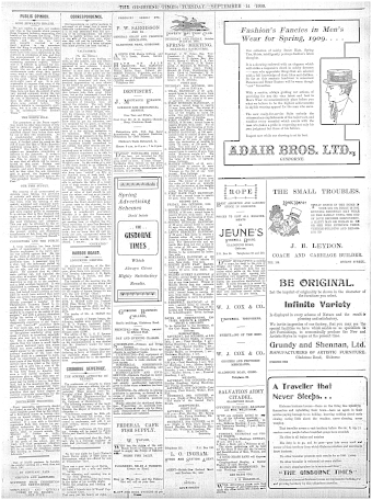 Issue page