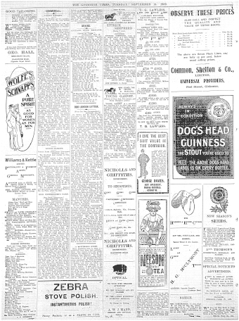 Issue page