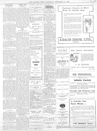 Issue page