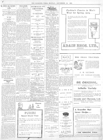 Issue page