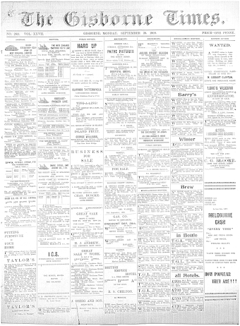 Issue page