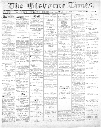 Issue page
