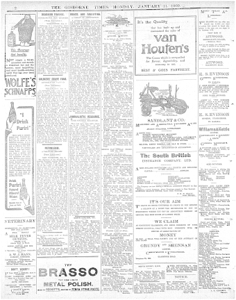 Issue page