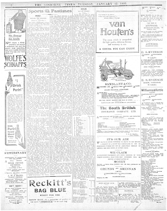 Issue page