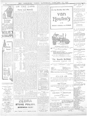 Issue page