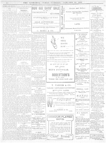 Issue page