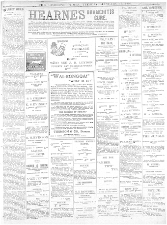 Issue page