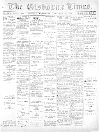 Issue page