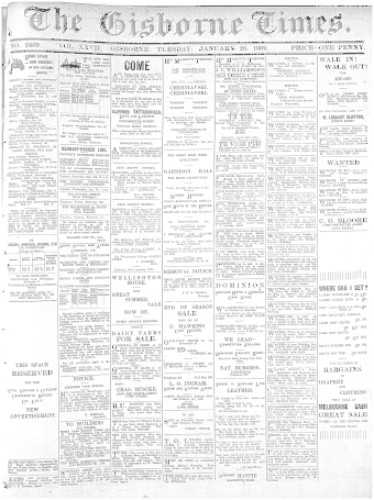 Issue page