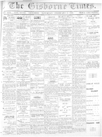 Issue page