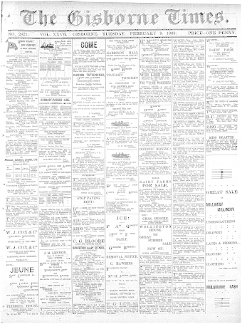 Issue page