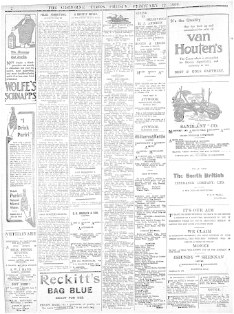 Issue page