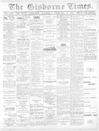 Issue page