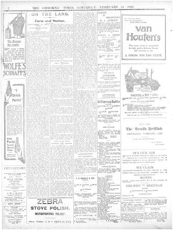 Issue page