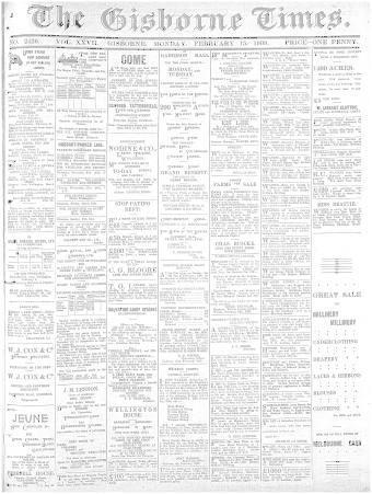 Issue page