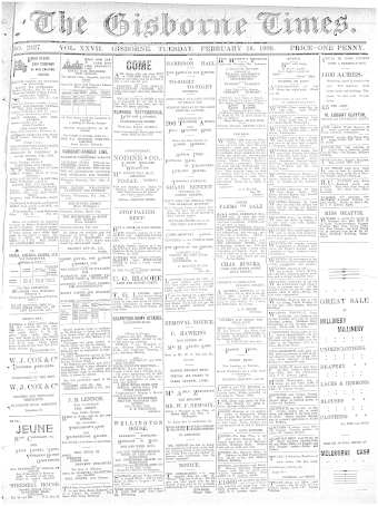 Issue page