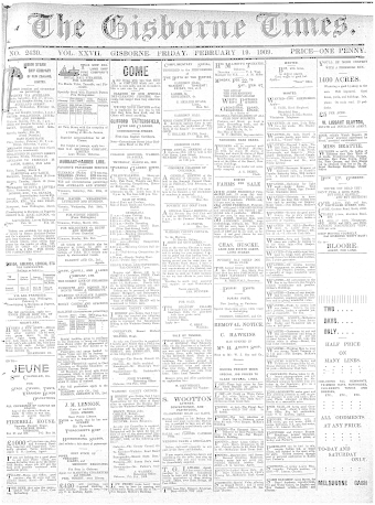 Issue page