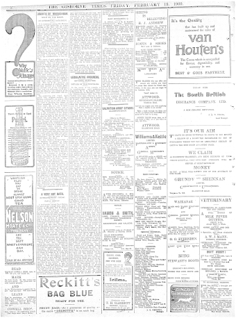 Issue page