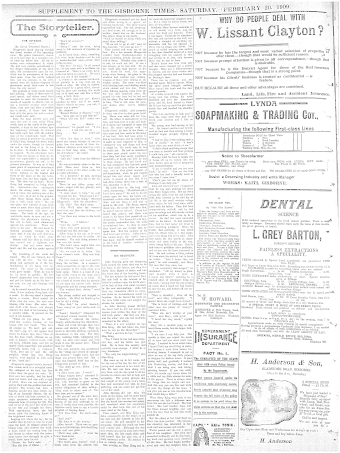 Issue page