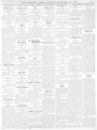 Issue page