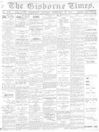Issue page