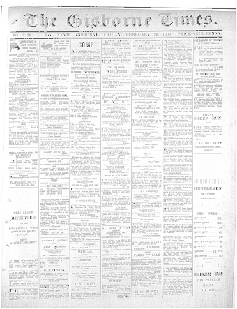 Issue page