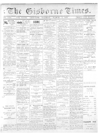Issue page