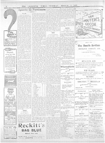 Issue page